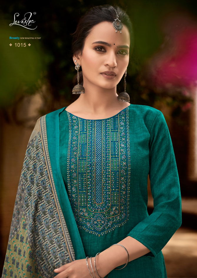 Naziya By Levisha Heavy Pashmina Dress Material Catalog